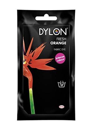 Dylon Cold water clothing dye - FRESH ORANGE (DYLON) Sz: 55